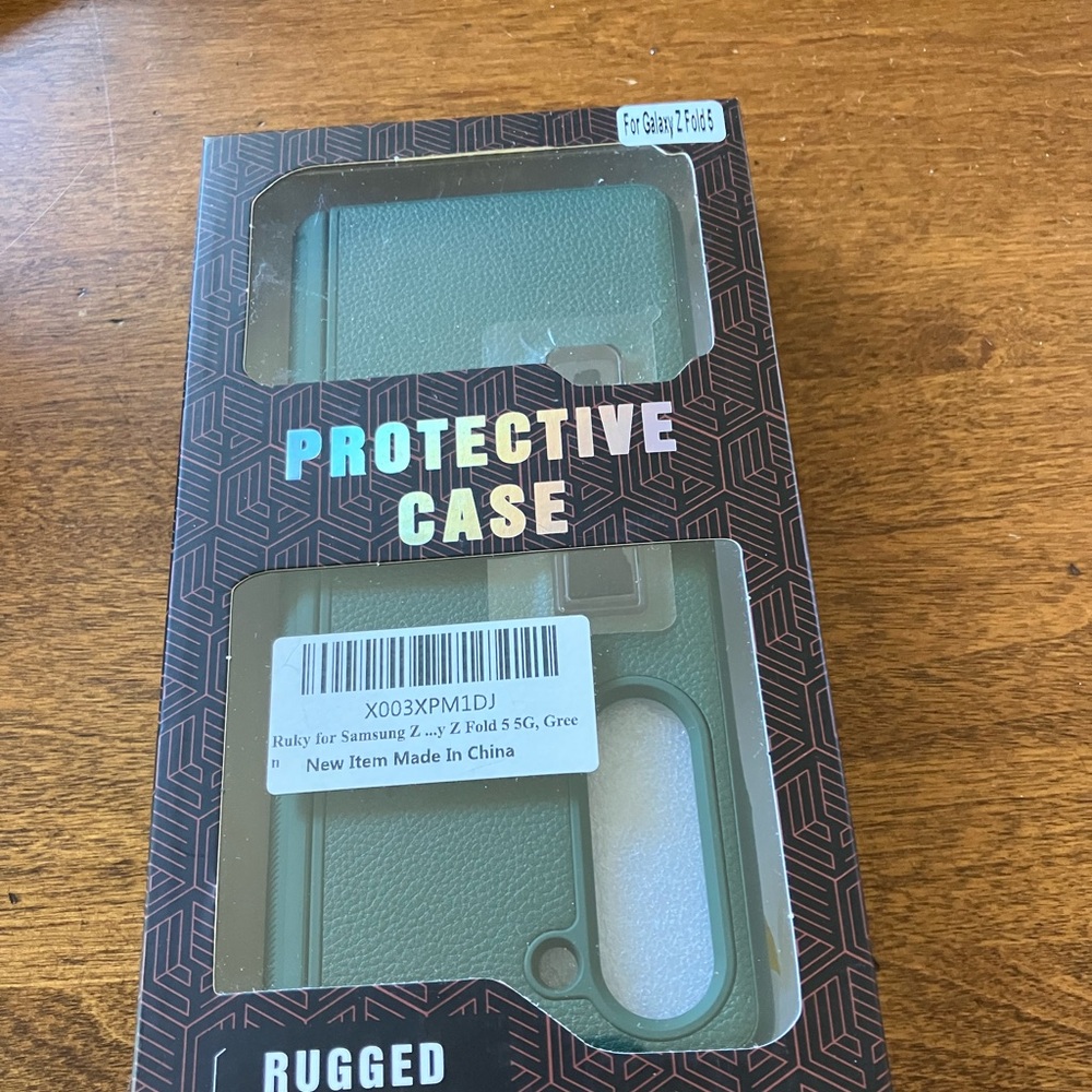 New Protective Rugged  Case for Samsung Galaxy Z Fold 5 5G - Green